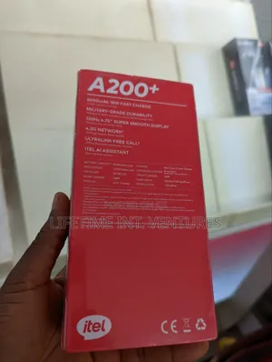 New Itel A200+ 128 GB Blue