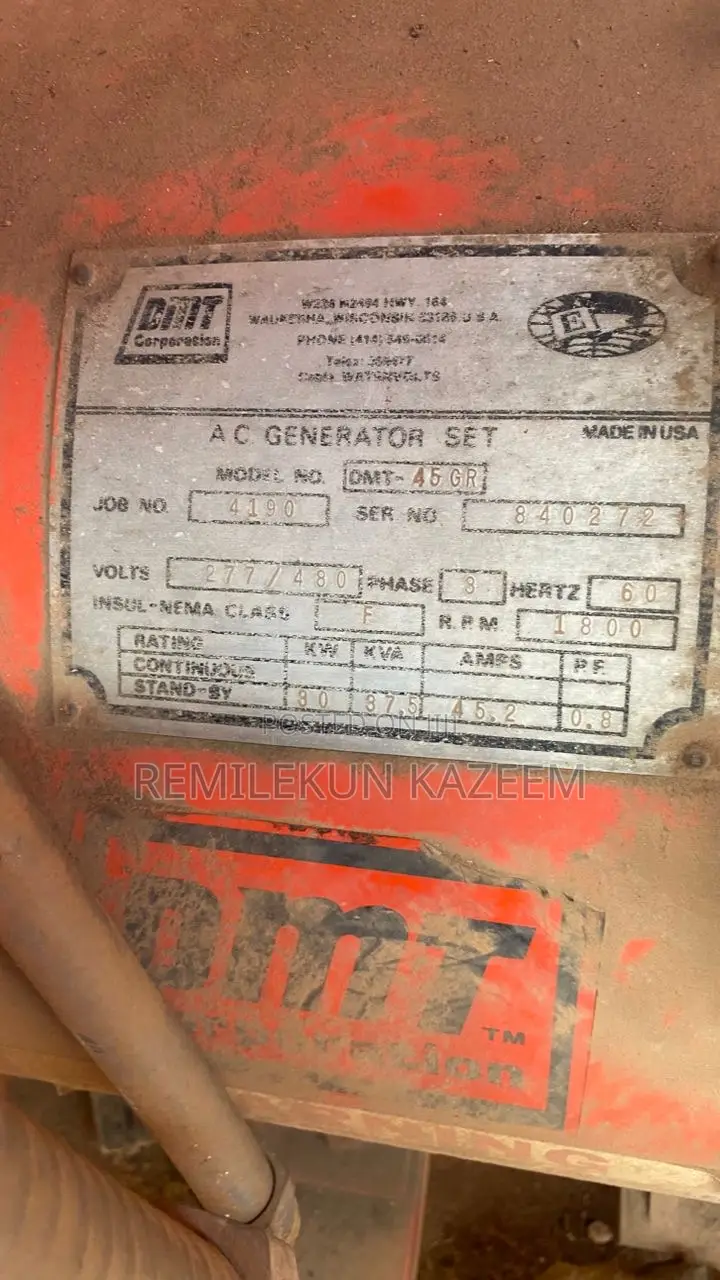 DMT Generator in Ijebu Ode