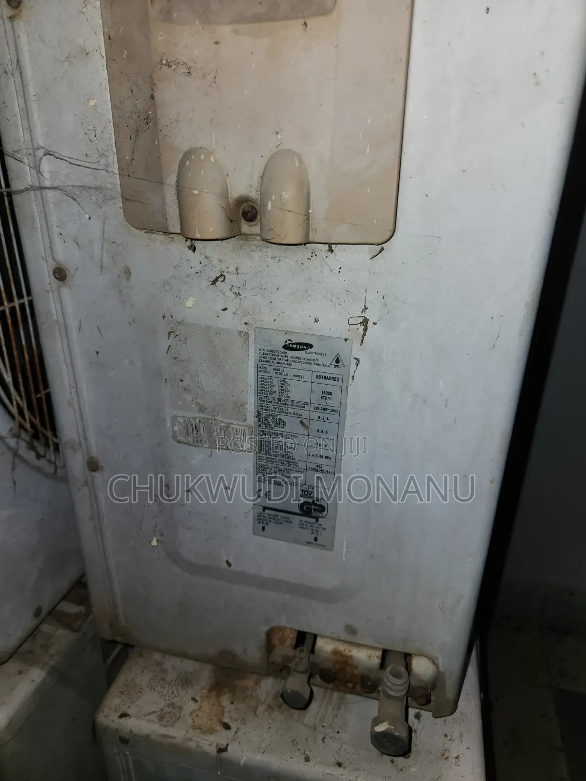 Samsung 2.0hp Split Unit Ac (Full Set) — Us18a0red | Fairly Used
