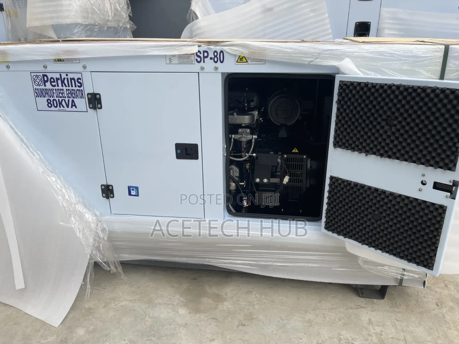 Strong Perkins 80kva Generator for Industrial Use