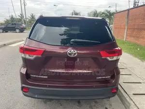 Toyota Highlander Limited V6 4x4 (3.5L 6cyl 6A) 2016 Burgundy
