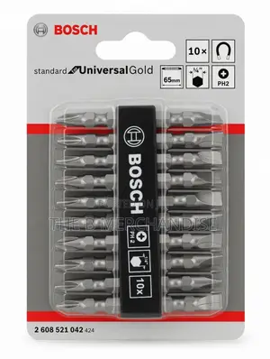 10- Piece Double- Ended Screwdriver Bit Set