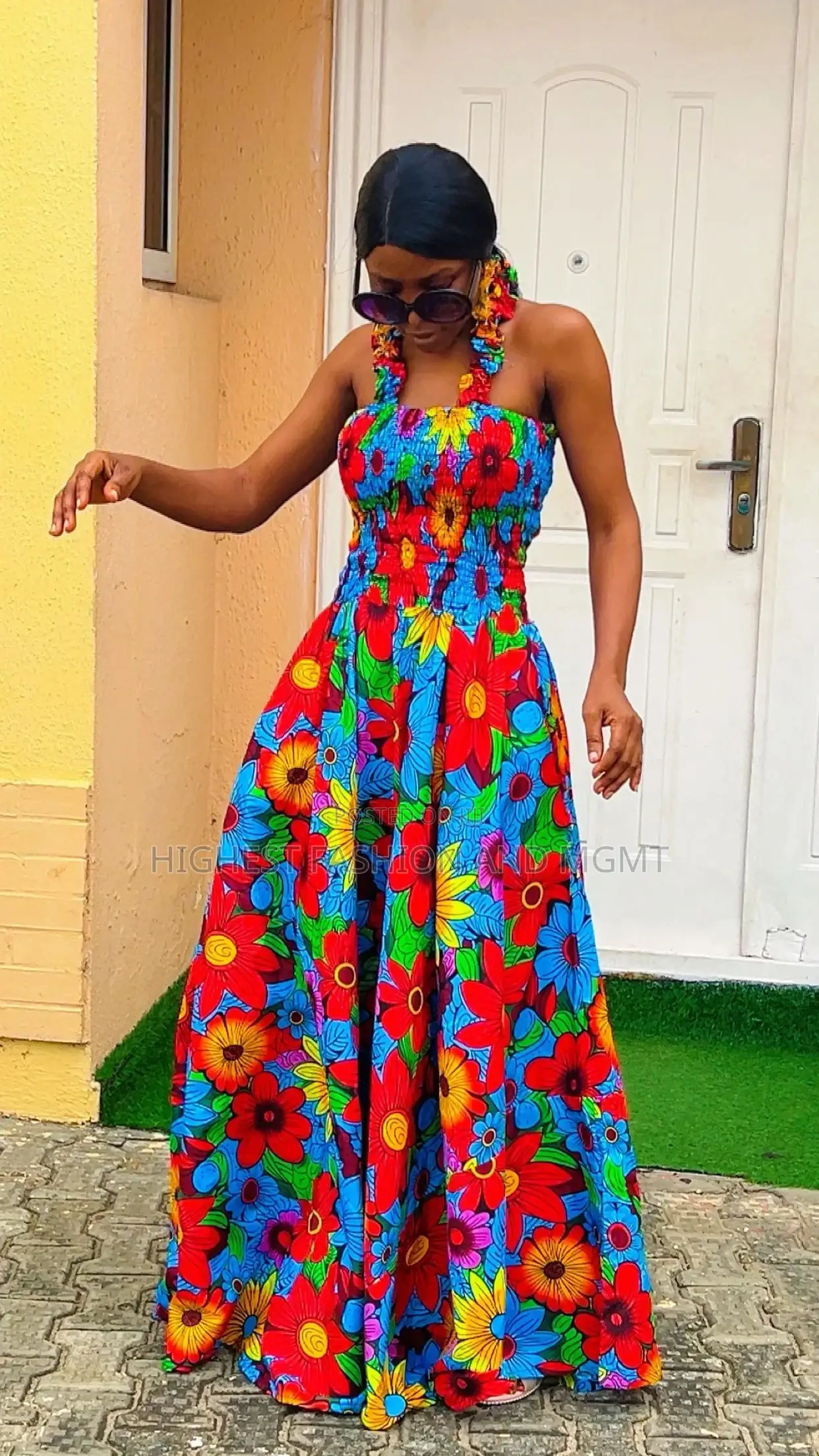 Bare-Shoulder Gown - Style 776