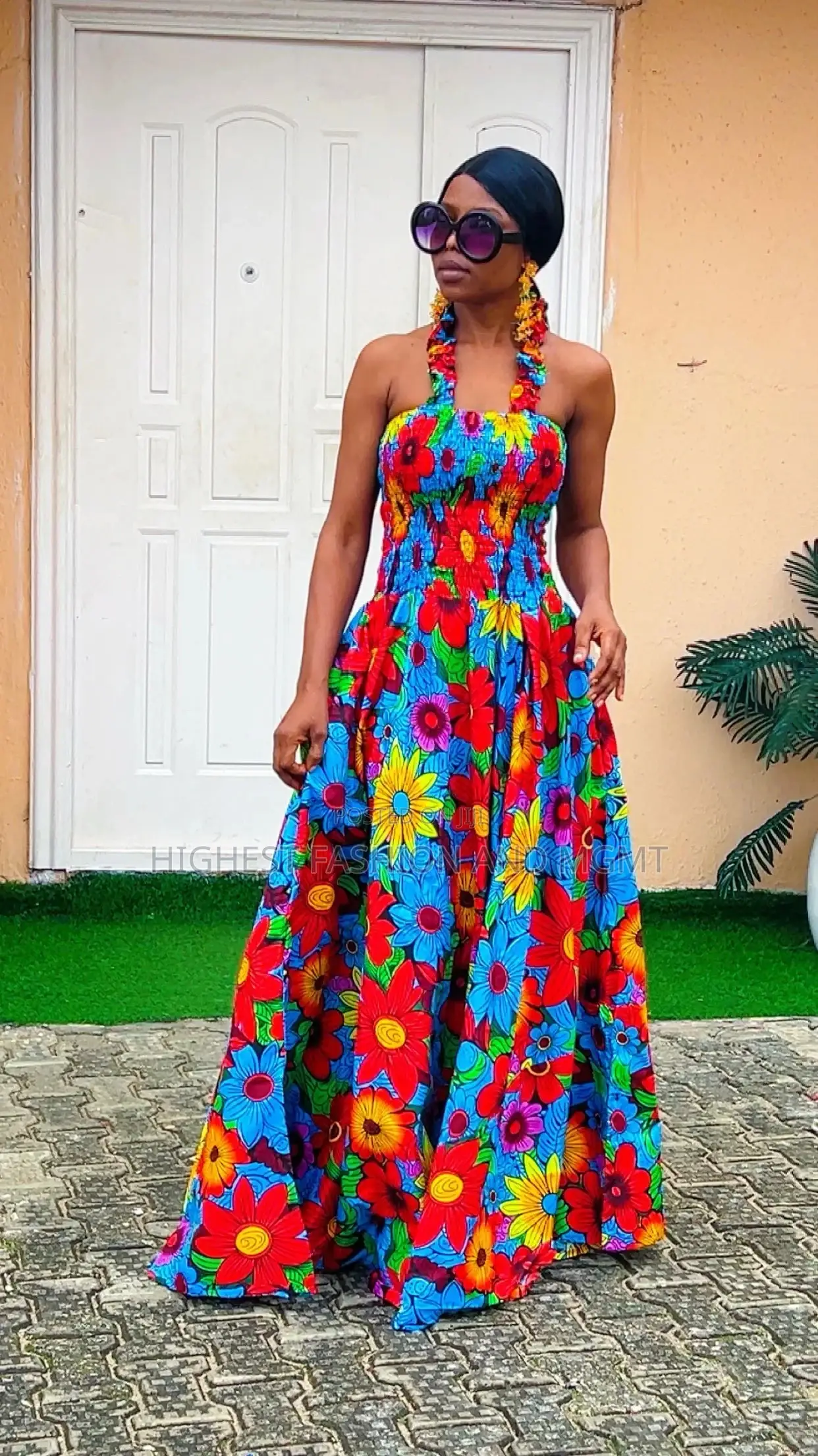 Bare-Shoulder Gown - Style 776