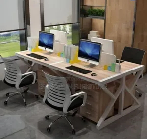 High Quality Executive Metal Leg Workstation