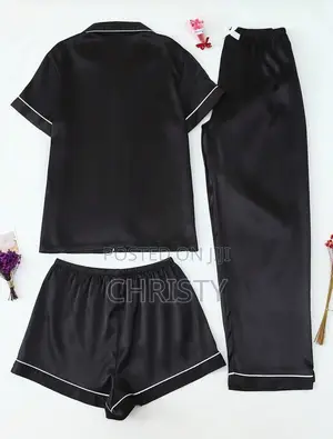 3 PCS Satin Pyjamas