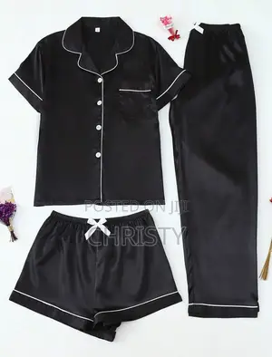 3 PCS Satin Pyjamas