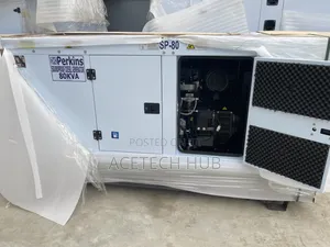 Perkins 80kva Generator – Clean Body, Strong Engine