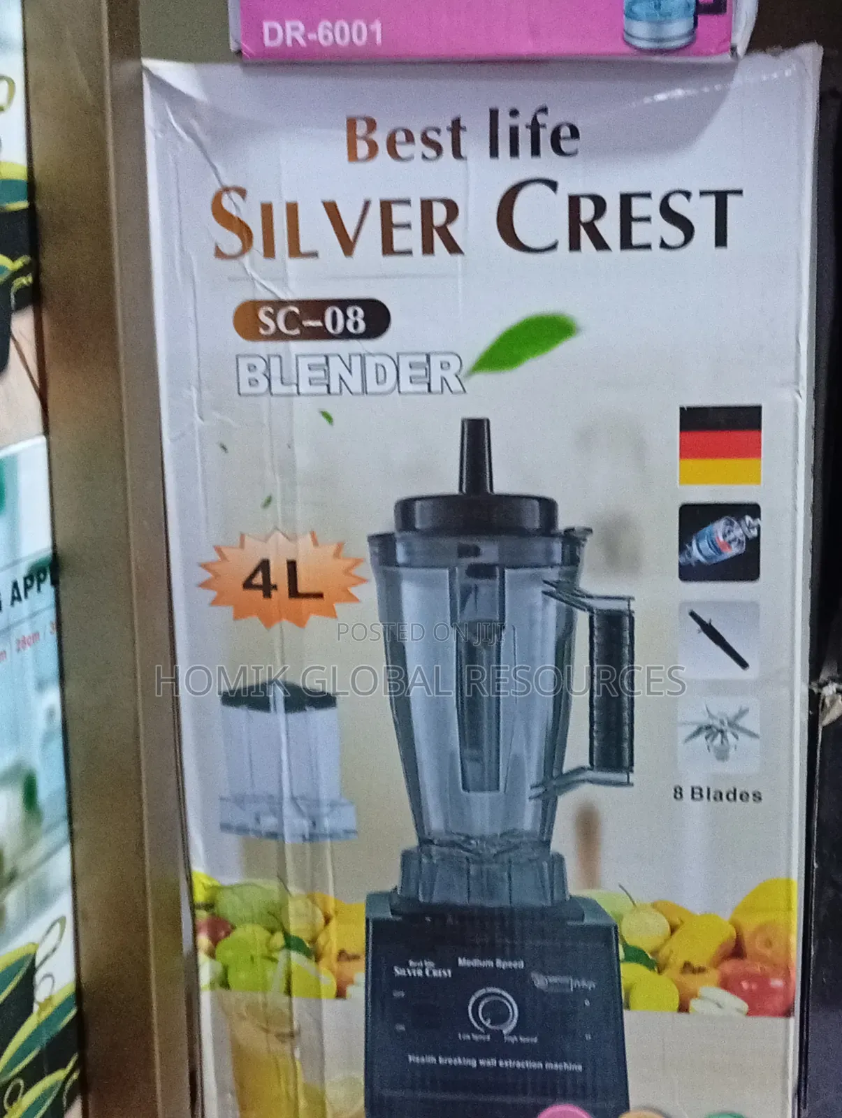 Silver Crest __ 100000w Multifunctional Double Cup Blender Grinder