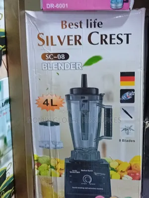 Silver Crest __ 100000w Multifunctional Double Cup Blender Grinder