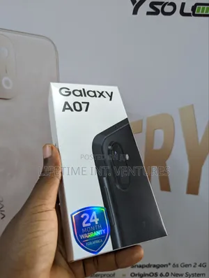 New Samsung Galaxy A07 128 GB Black
