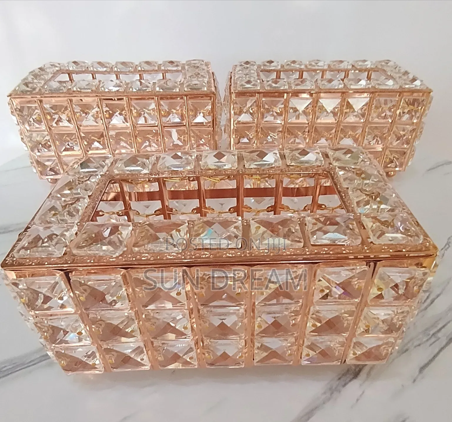 Crystal Tissue Box