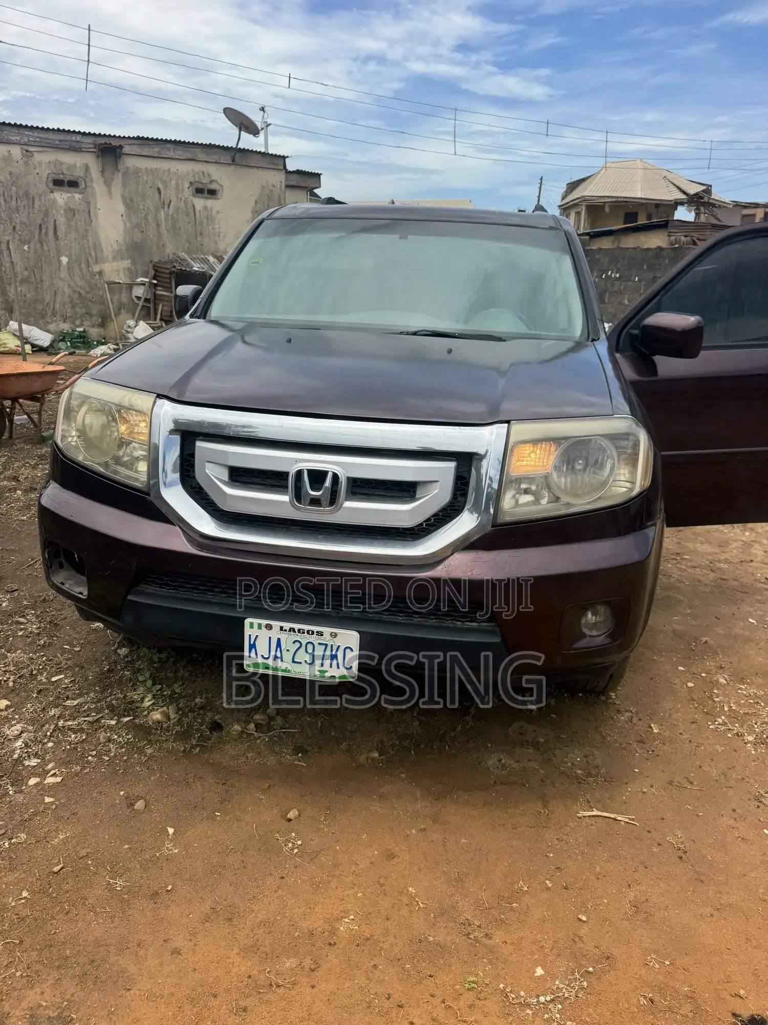 Honda Pilot 2010 Red