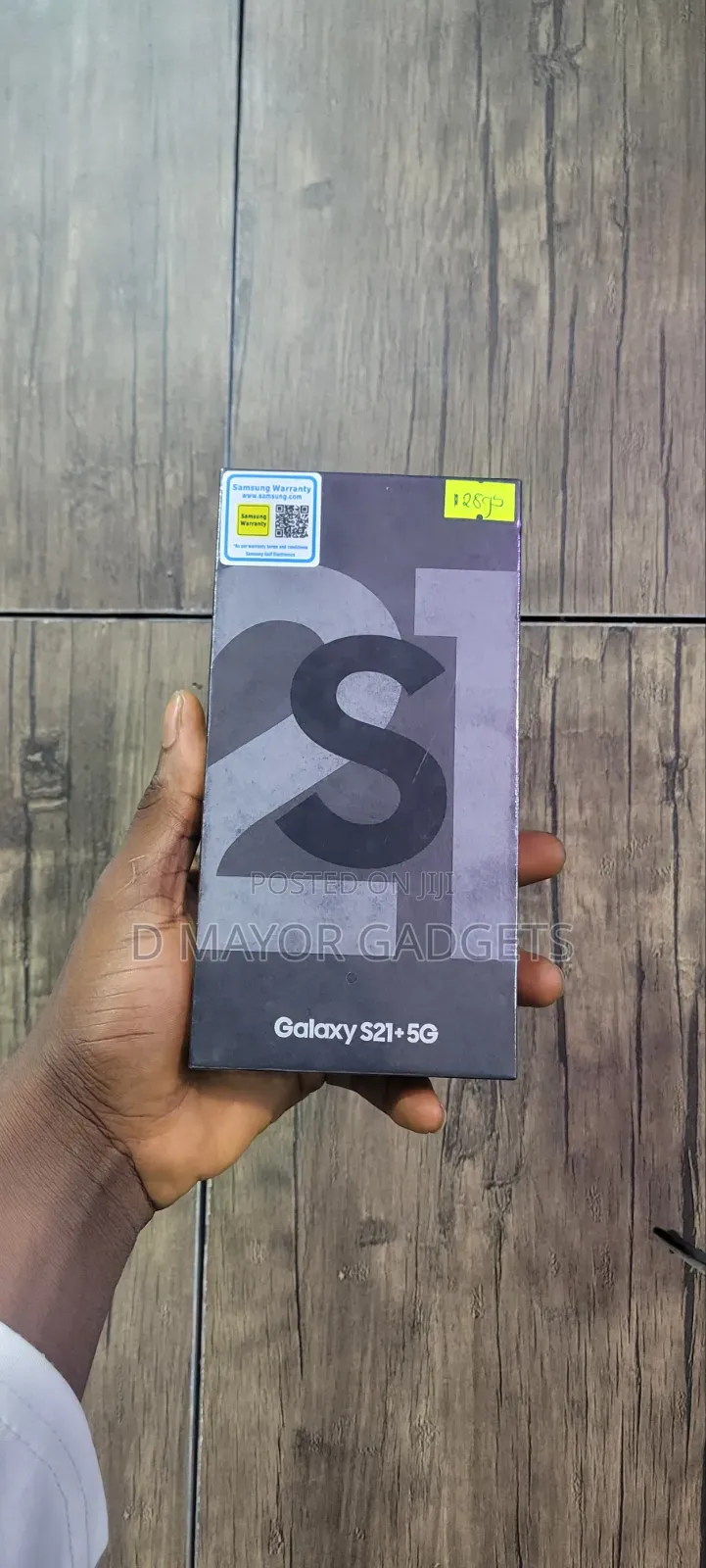 New Samsung Galaxy S21+ 5G 128 GB Black