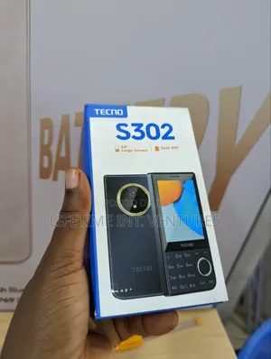 New Tecno S302 Black