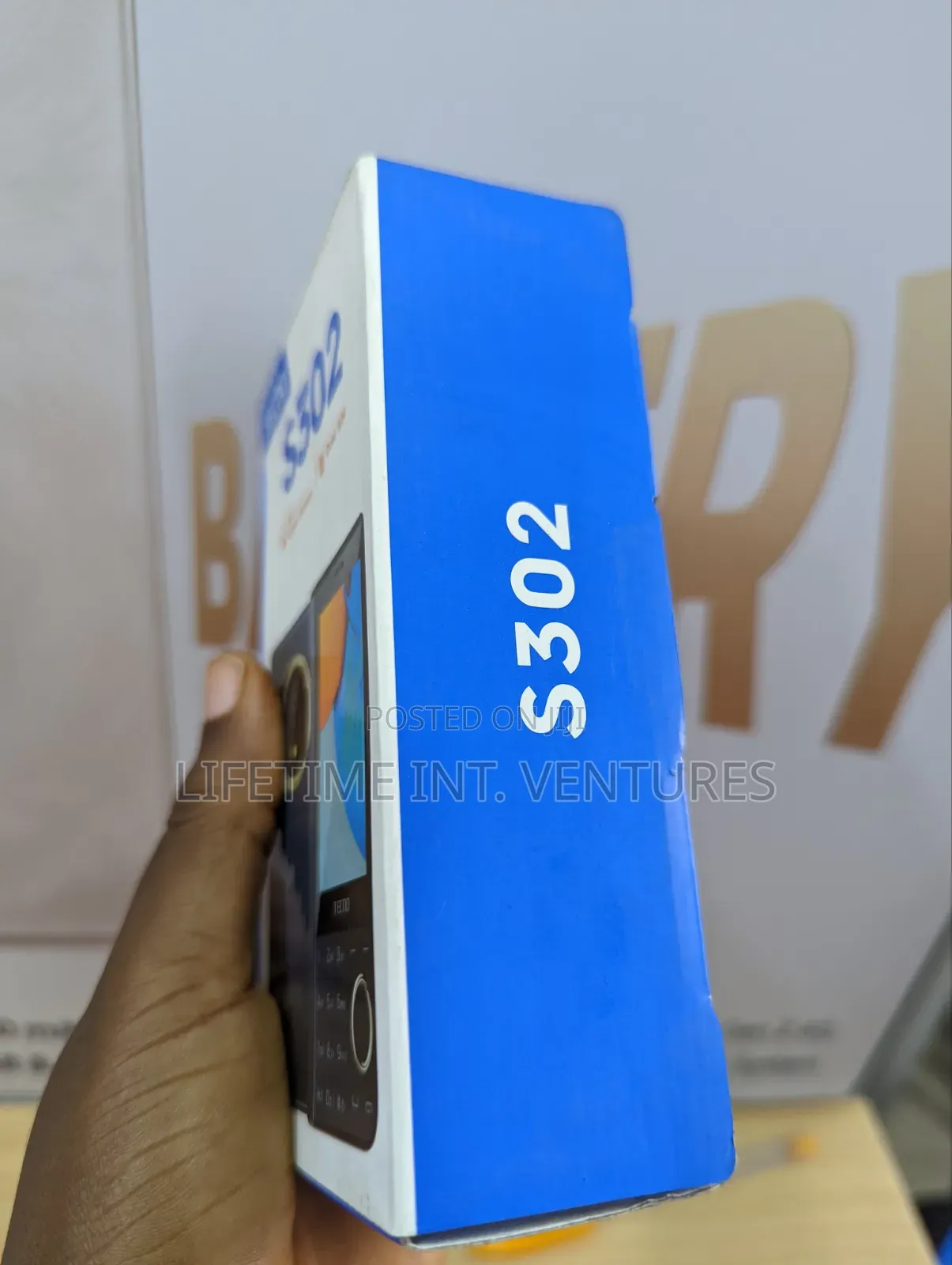 New Tecno S302 Black