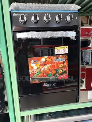 Boscon 4 Gas Burner +Gas Oven
