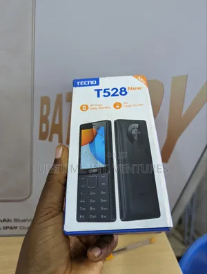 New Tecno T528 Black