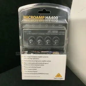 Behringer Ha400 Headphone Amplifier