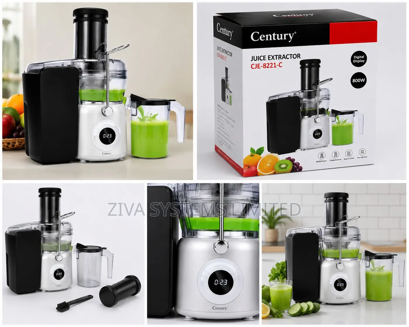 Century Cje-8221-C Juice Extractor