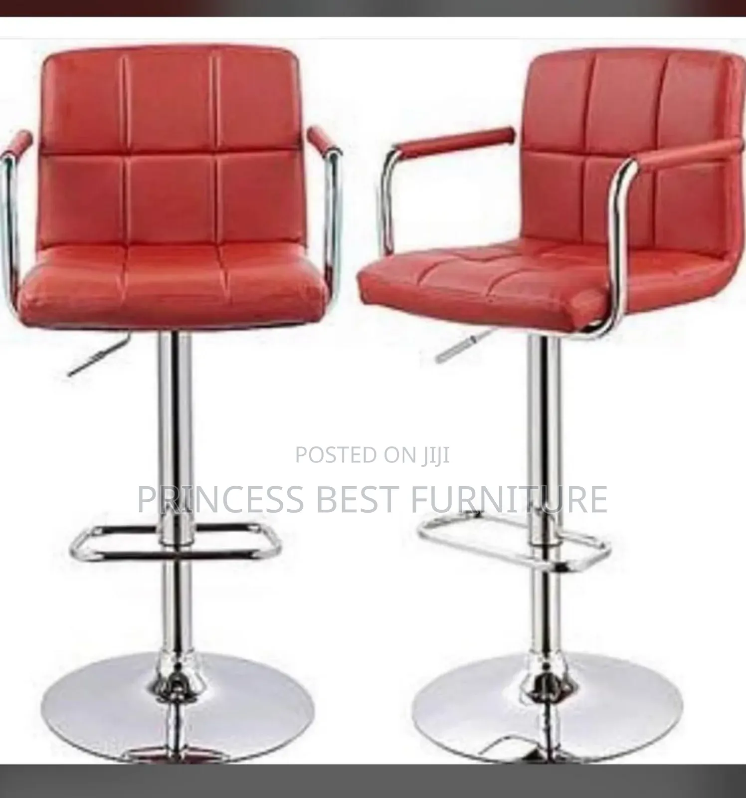 Bar Stool With Adjustable Leg