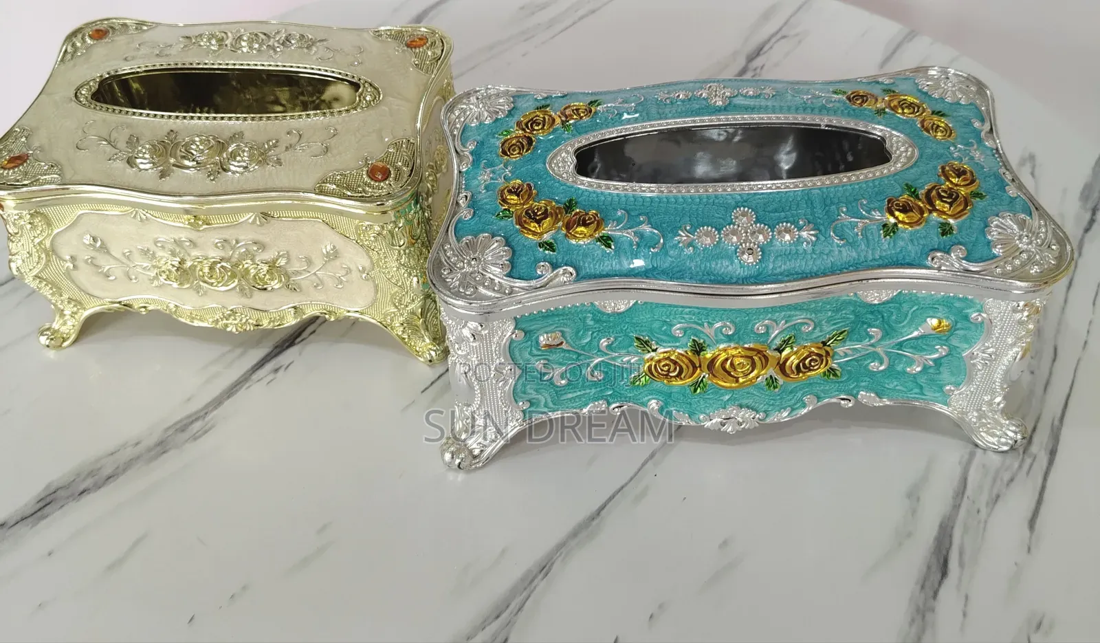 European Luxurious Tissue Box