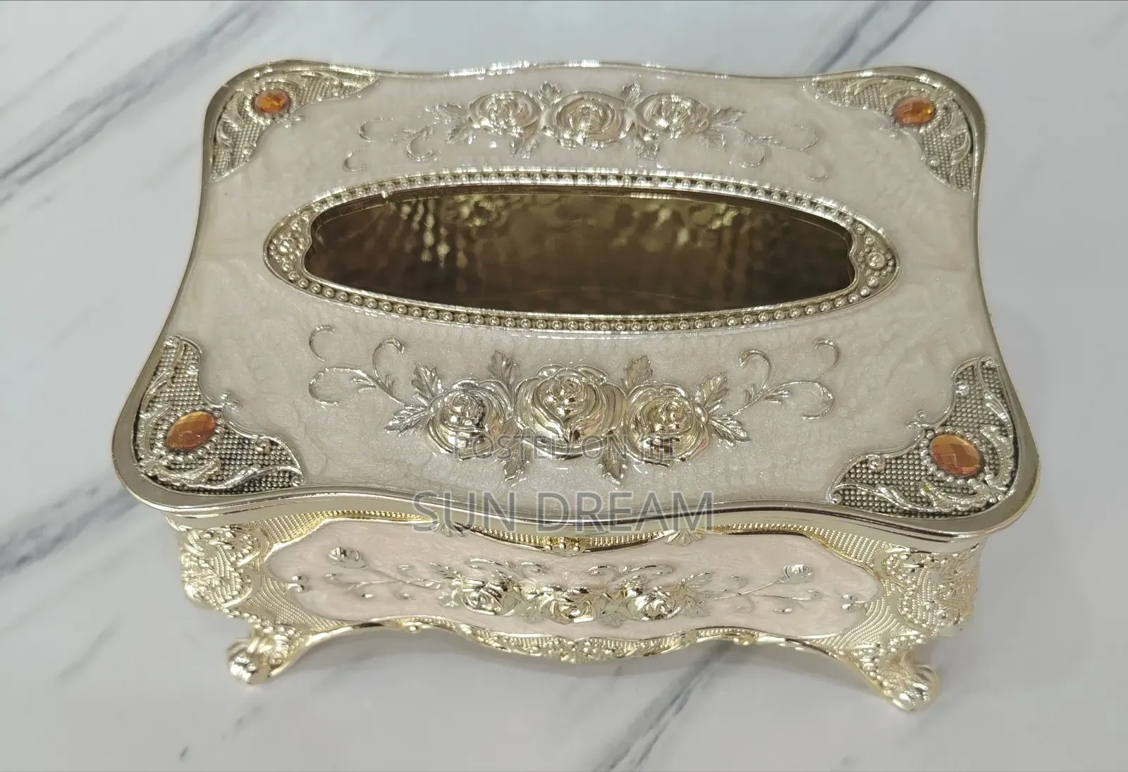 European Luxurious Tissue Box