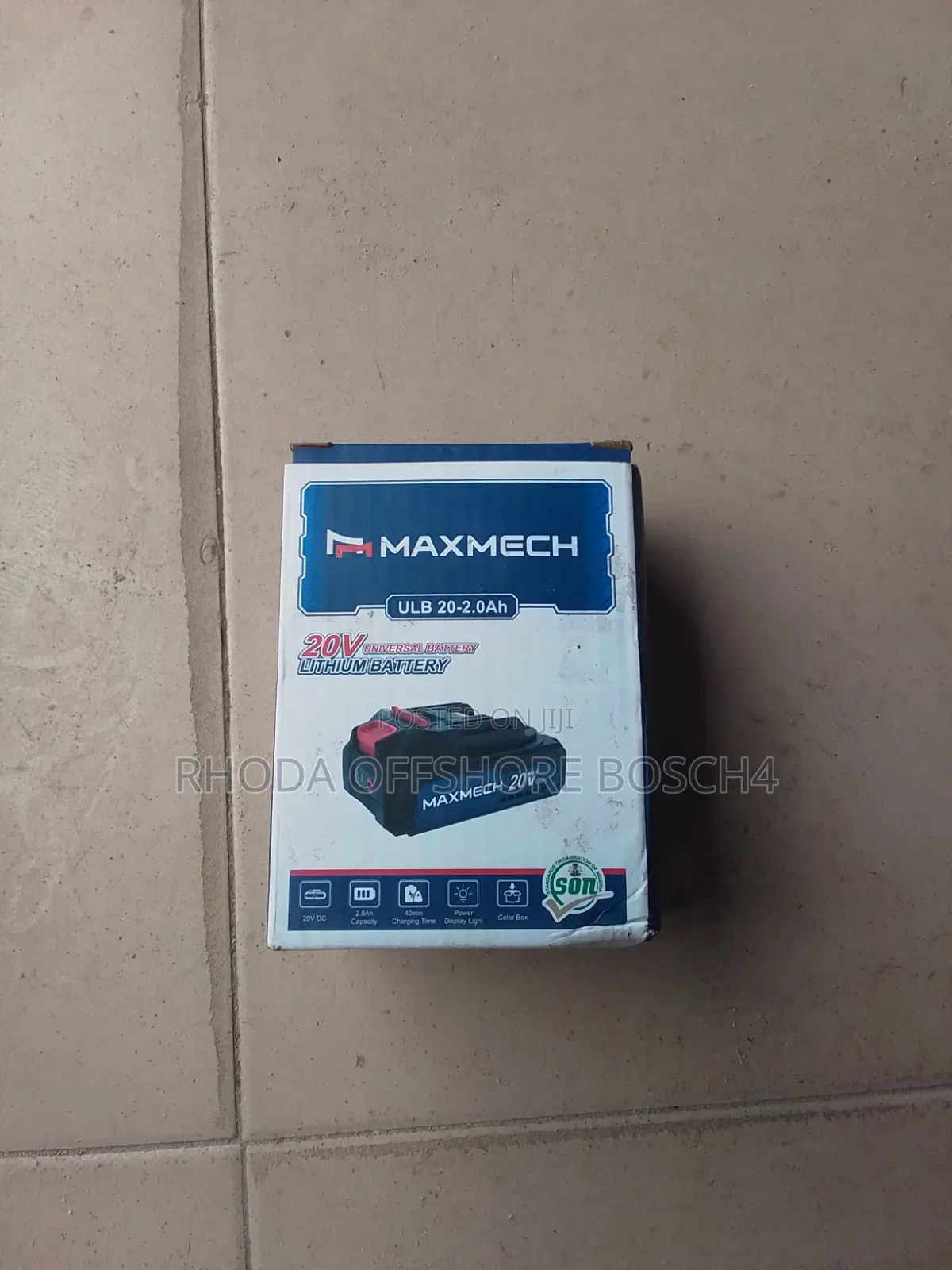 Maxmech Battery 2.0ah