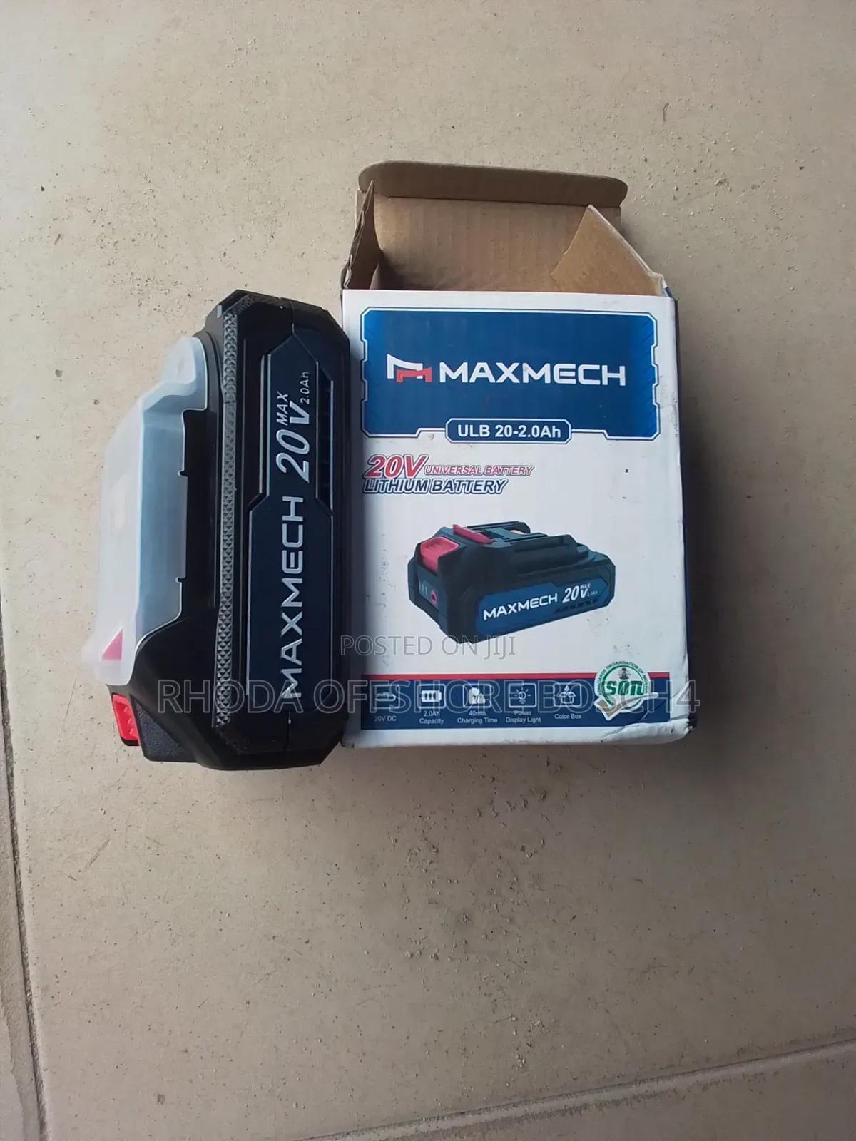 Maxmech Battery 2.0ah