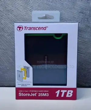 1tb Transcend External Hard Drive