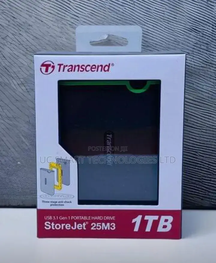 1tb Transcend External Hard Drive