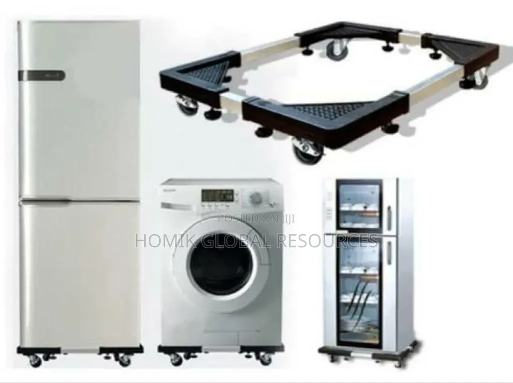 Adjustable Moveable Base/Stand for Fridge Washing Machine