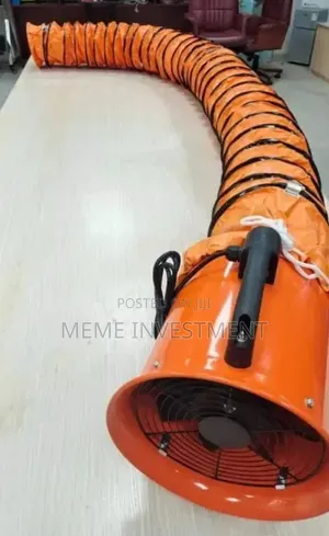 Portable Fan With Hose High Speed Discharge And Sucking
