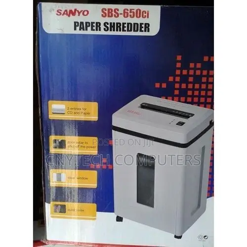 Sanyo SBS 650ci Cross-Cut Paper Shredder