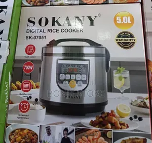 5.0l Sokany Digital Rice Cooker