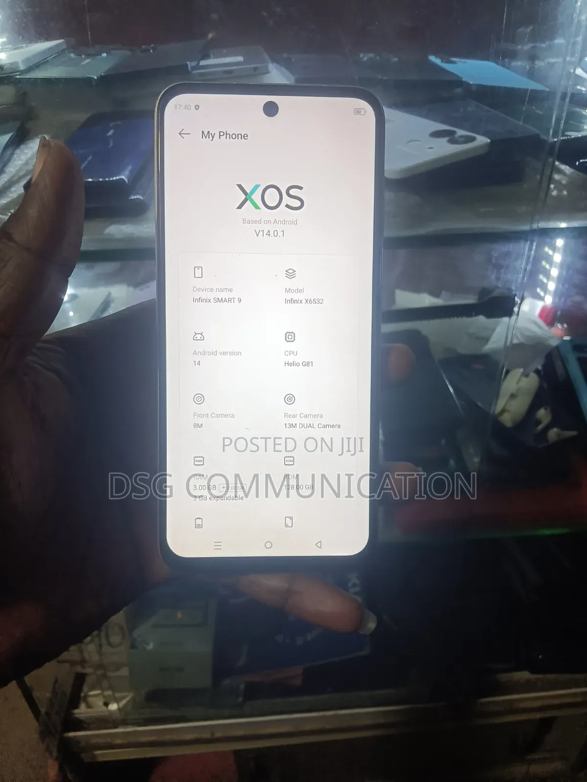 Infinix Smart 9 128 GB Yellow