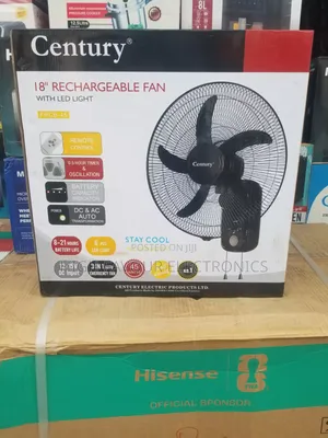 Century 18inches Rechargeable Wall Fan