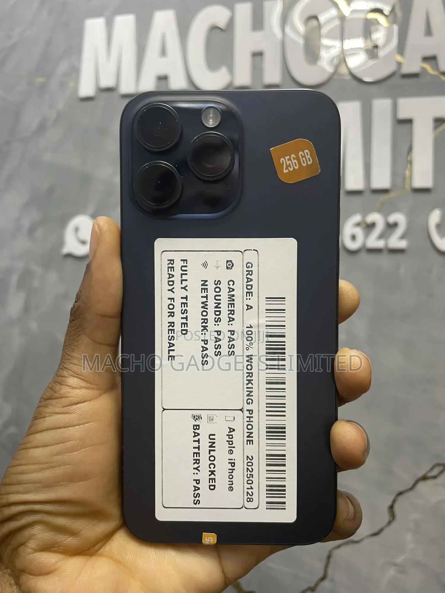 Apple iPhone 15 Pro Max 256 GB Blue