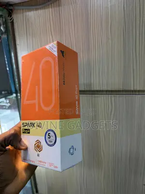 New Tecno Spark 40 Pro+ 256 GB