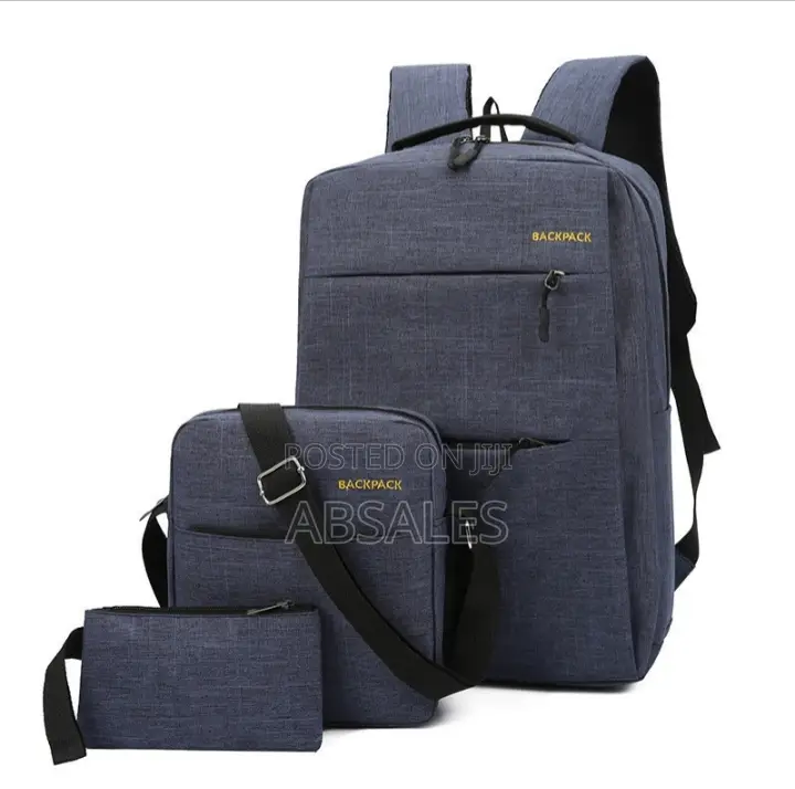 3in1 School/Work Bag With Usd Charging Socket