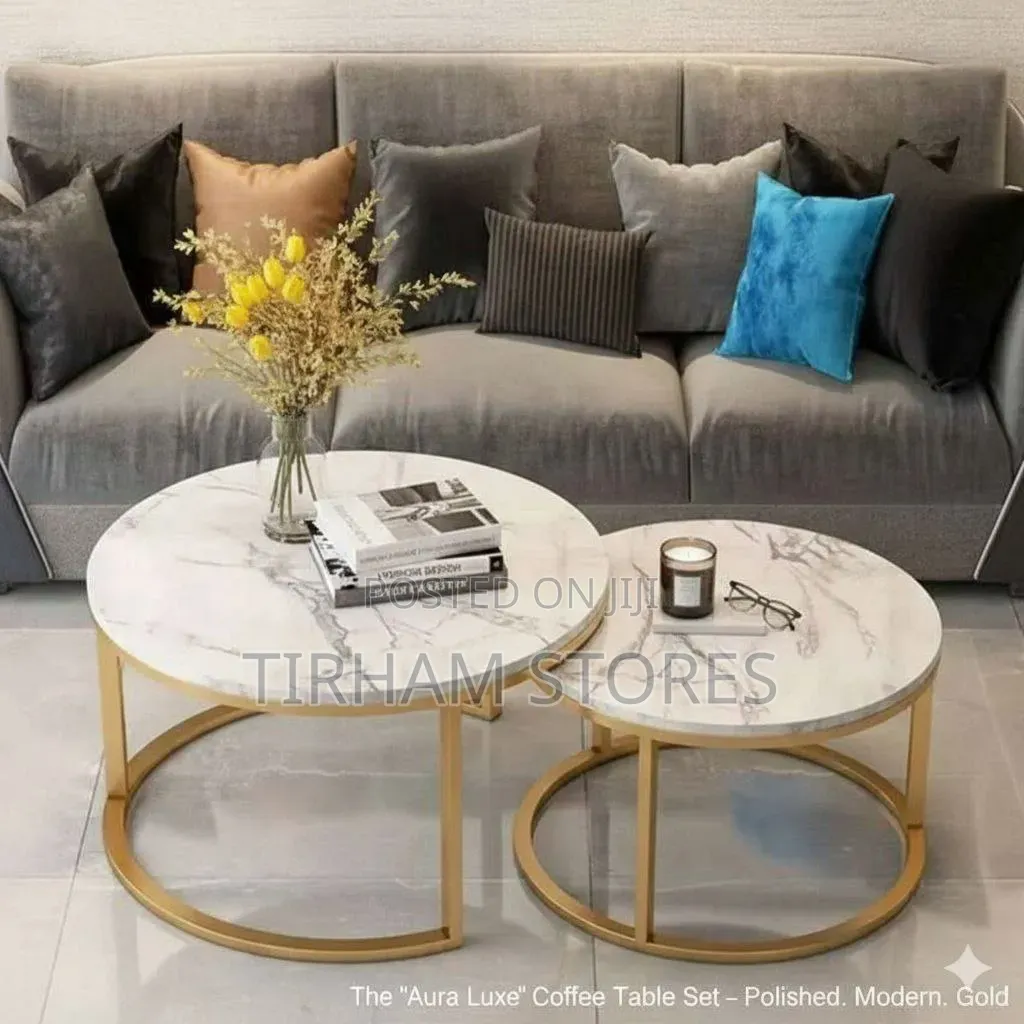 Marble 2in1 Centre/Side Table