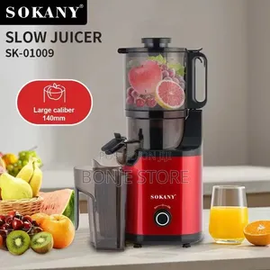 Sokany Industrial Whole Fruit Slow Juicer Sk-01009