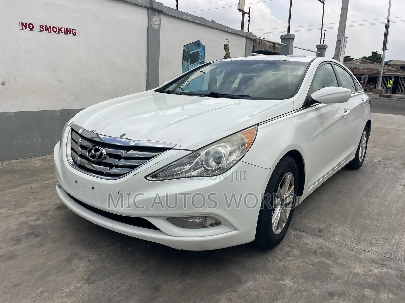 Hyundai Sonata 2013 White