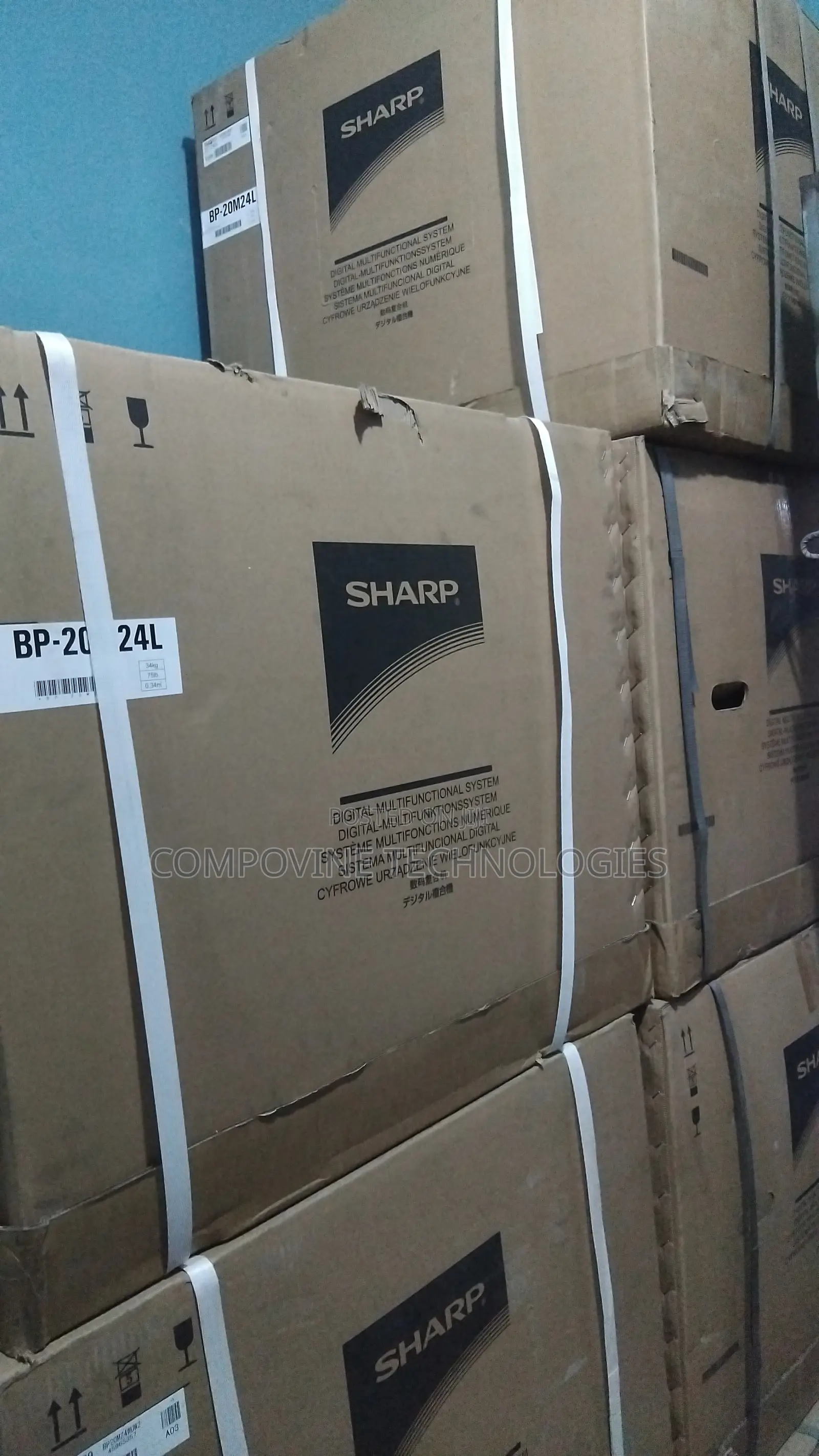 Sharp Bp-20m24l Digital Multifunctional System