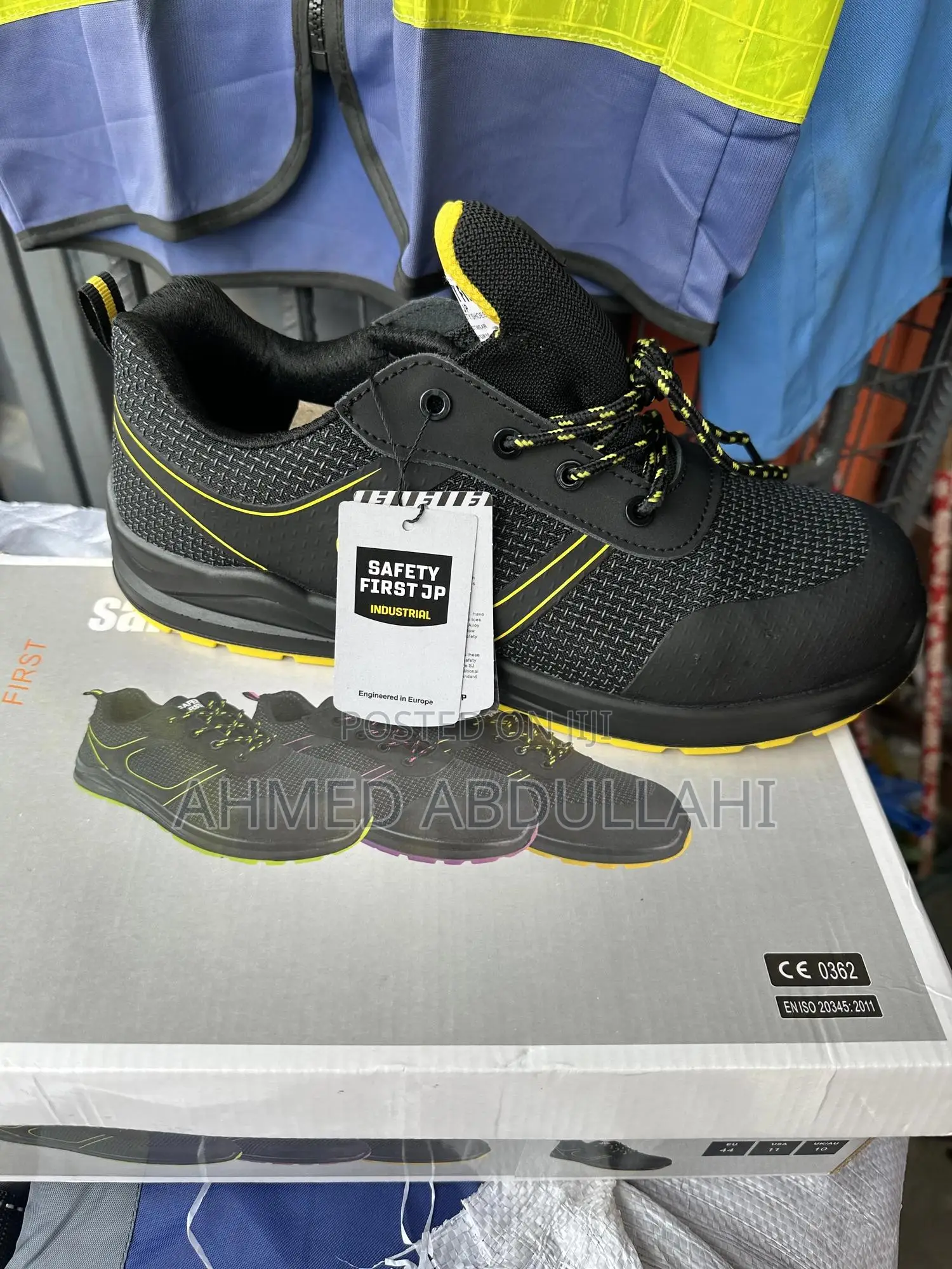 Safety First Canvas Boot