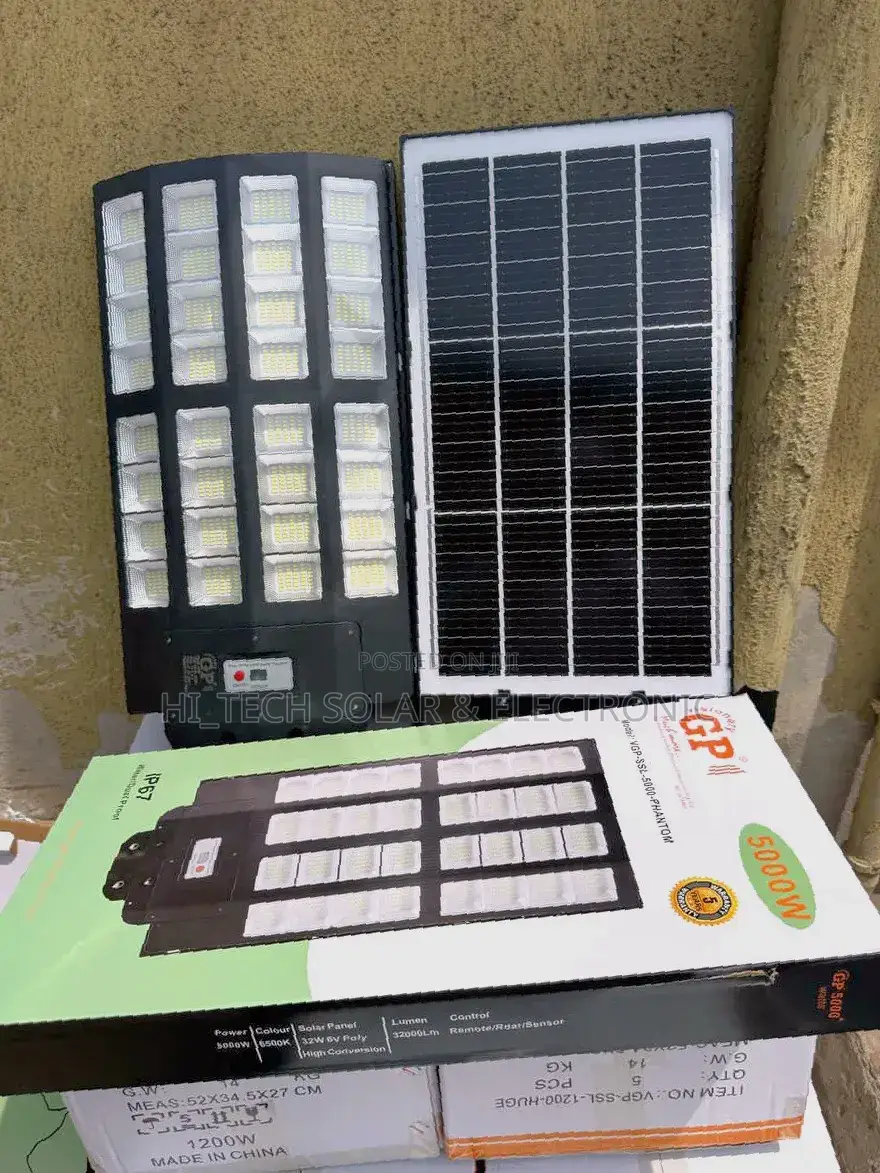 5000wtt Solar Street Light