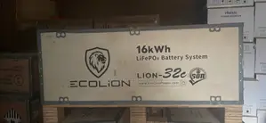 Ecolion 16kwh Lithium Battery