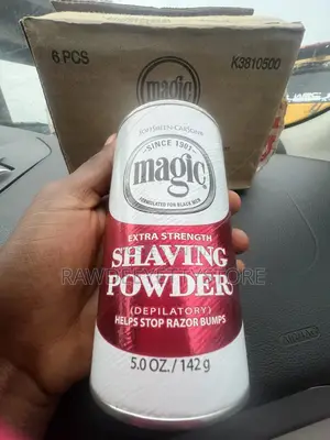 Magic Shaving Powder Red Original Old Brand