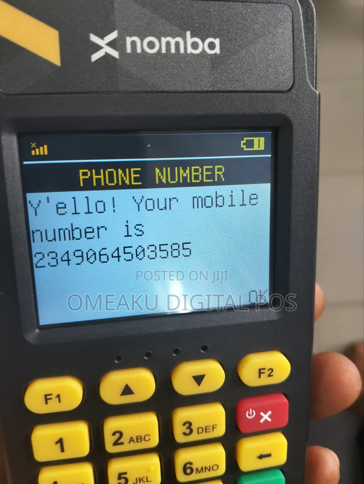 Nomba Pos Terminal