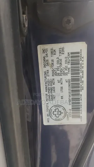 Toyota Tundra Automatic 2004 Blue